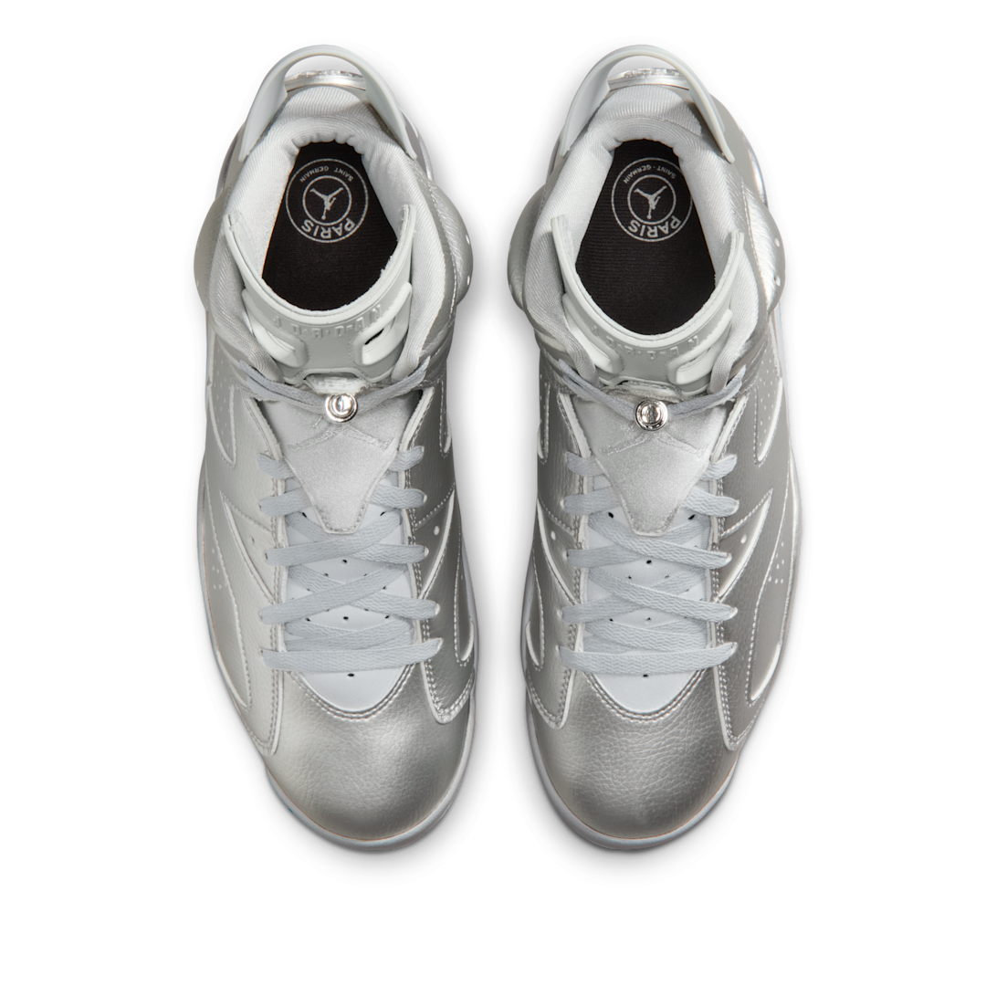 Air Jordan 6 Retro PSG Paris Saint-Germain Silver