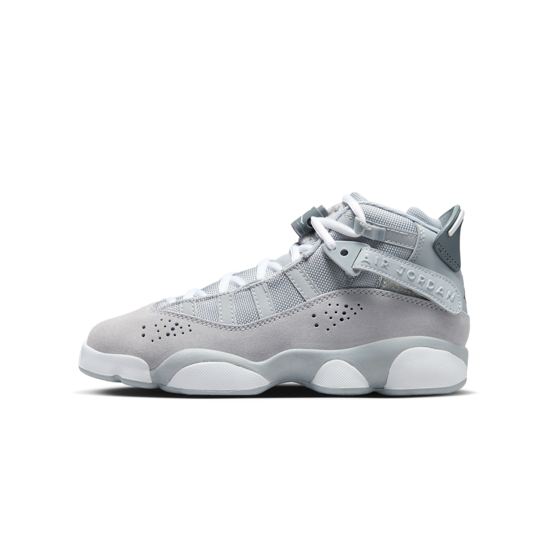 Air Jordan 6 Rings Wolf Grey White Cool Grey