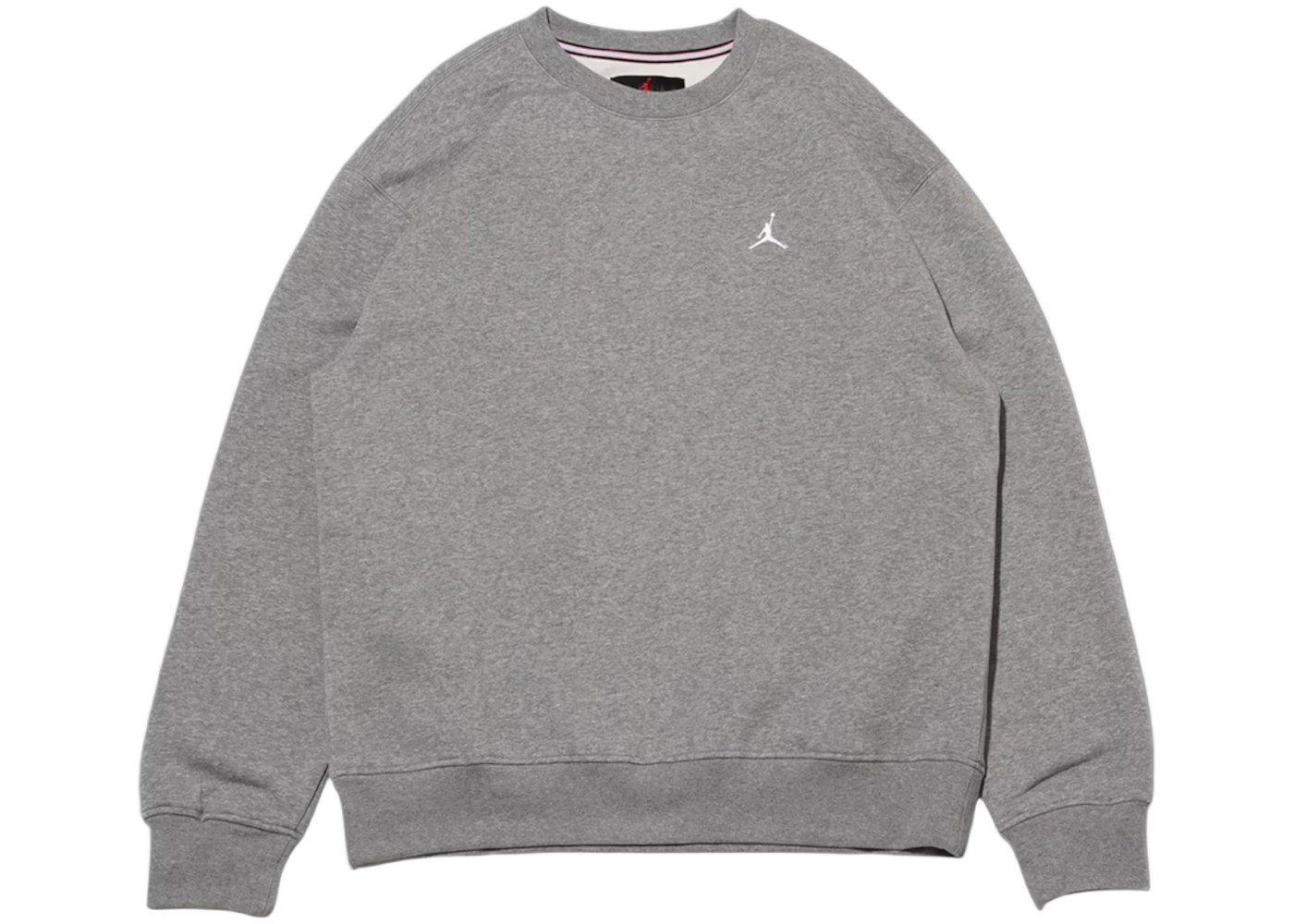 Air Jordan Brooklyn Fleece Crew Sweatshirt Gray