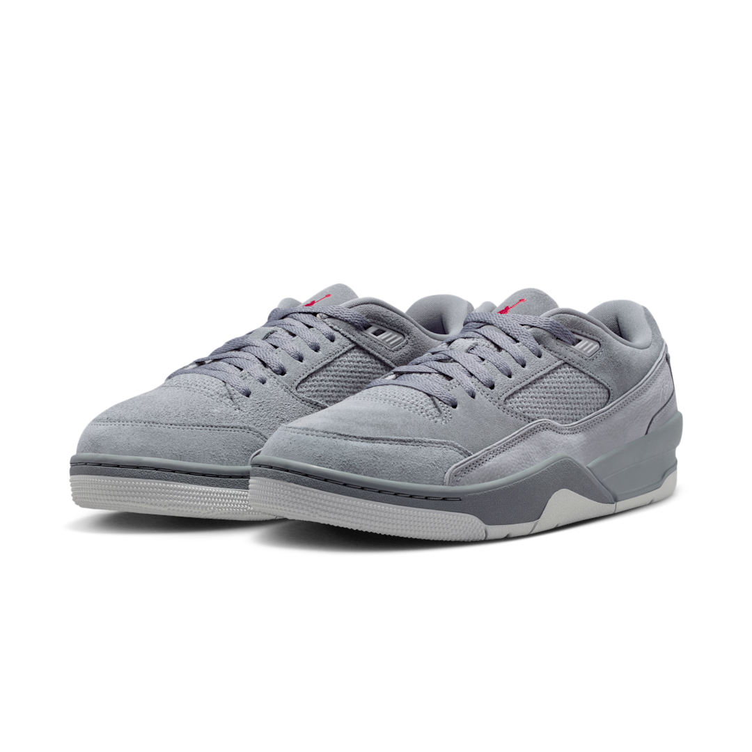 Air Jordan Flight Court Cool Grey Varsity Red, Cool Grey/Wolf Grey/Neutral Grey/Varsity Red (HF3255-007)