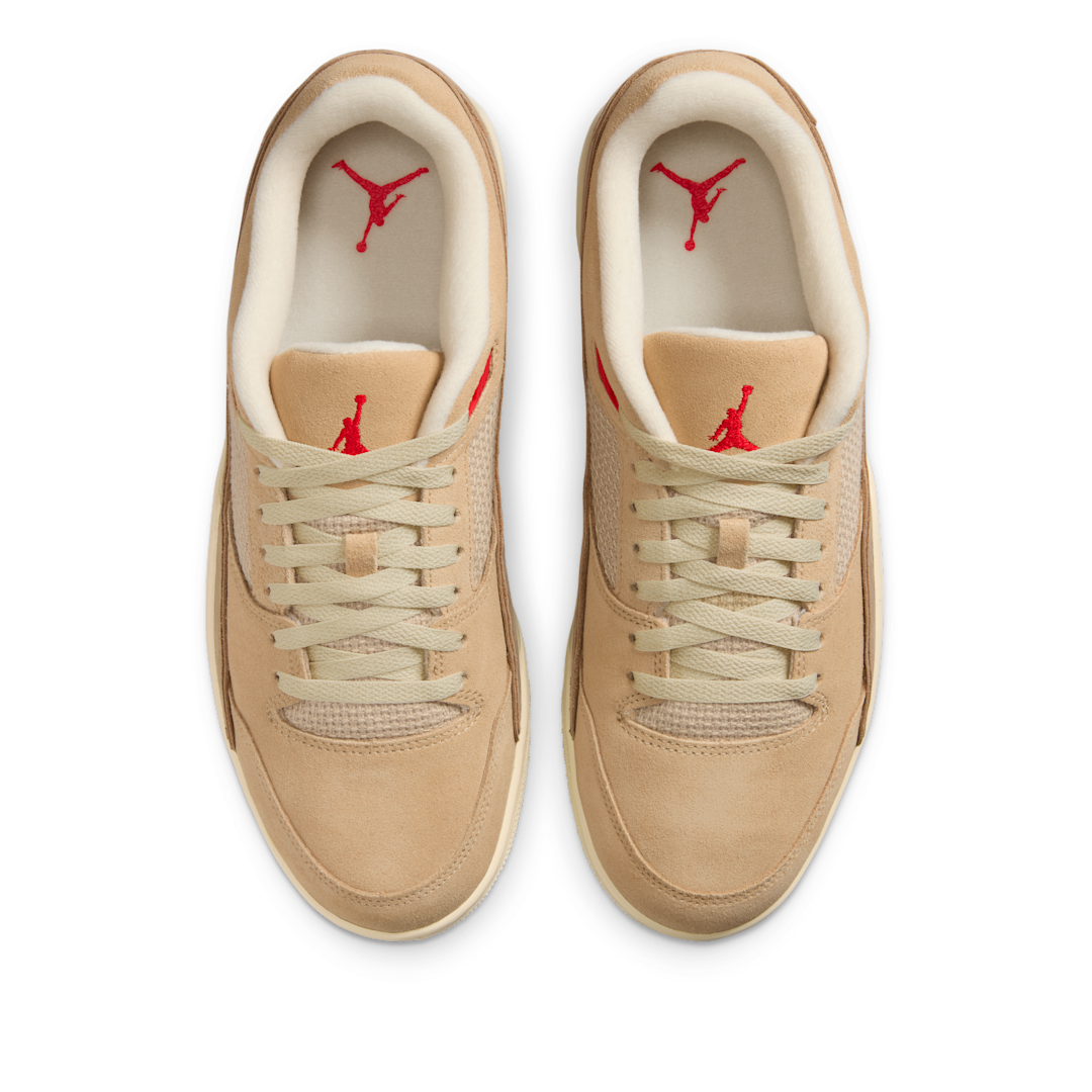 Air Jordan Flight Court Mushroom Desert Camo Fossil Fire Red, Mushroom/Desert Camo/Fossil/Fire Red (HF3255-201)