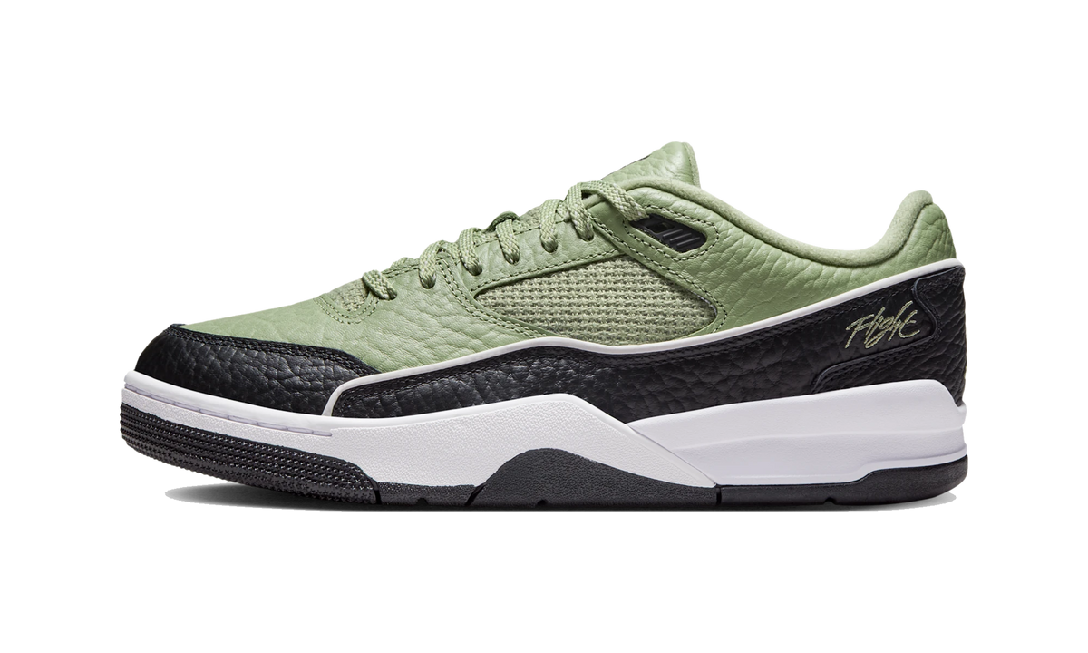 Air Jordan Flight Court Oil Green Black