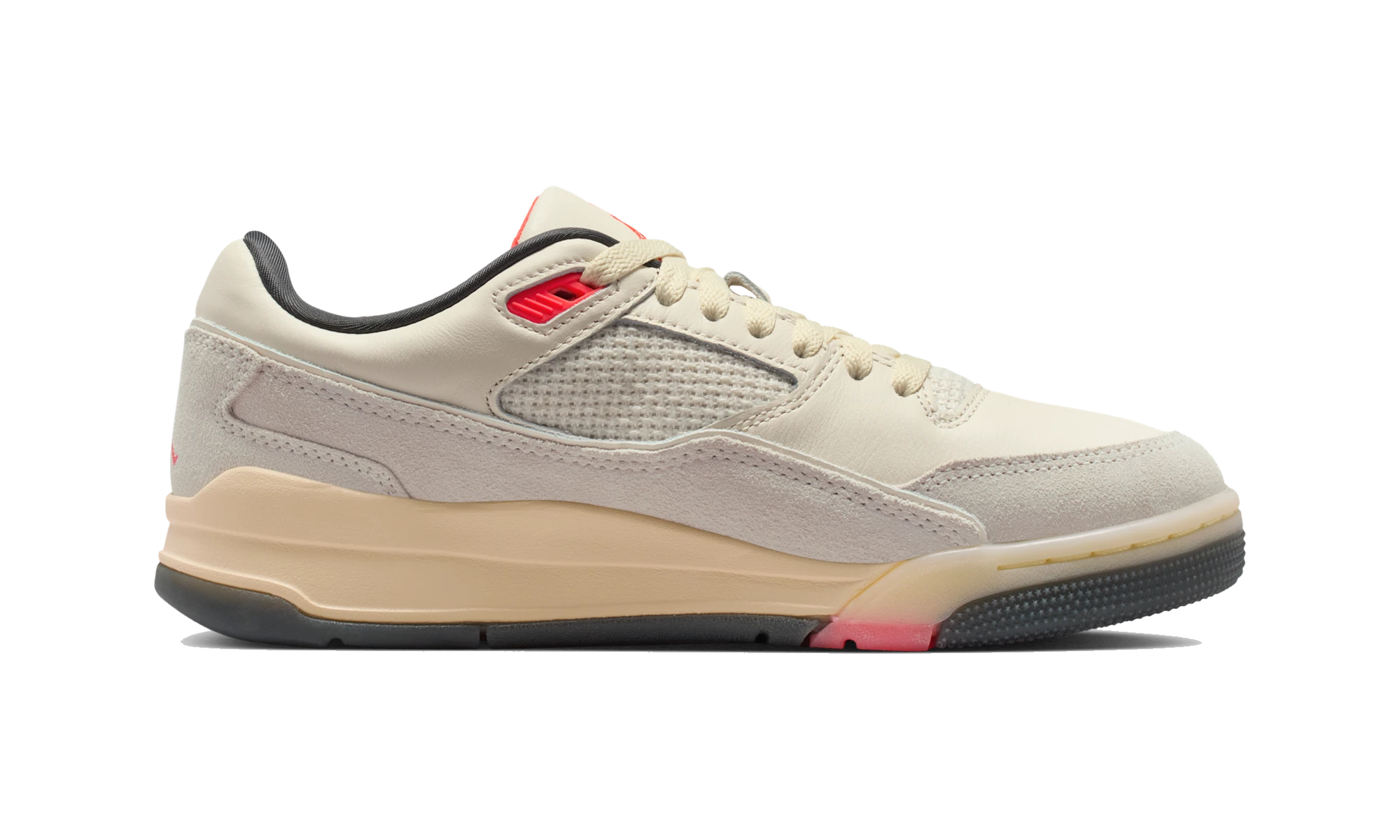Air Jordan Flight Court Pale Ivory Anthracite Infrared