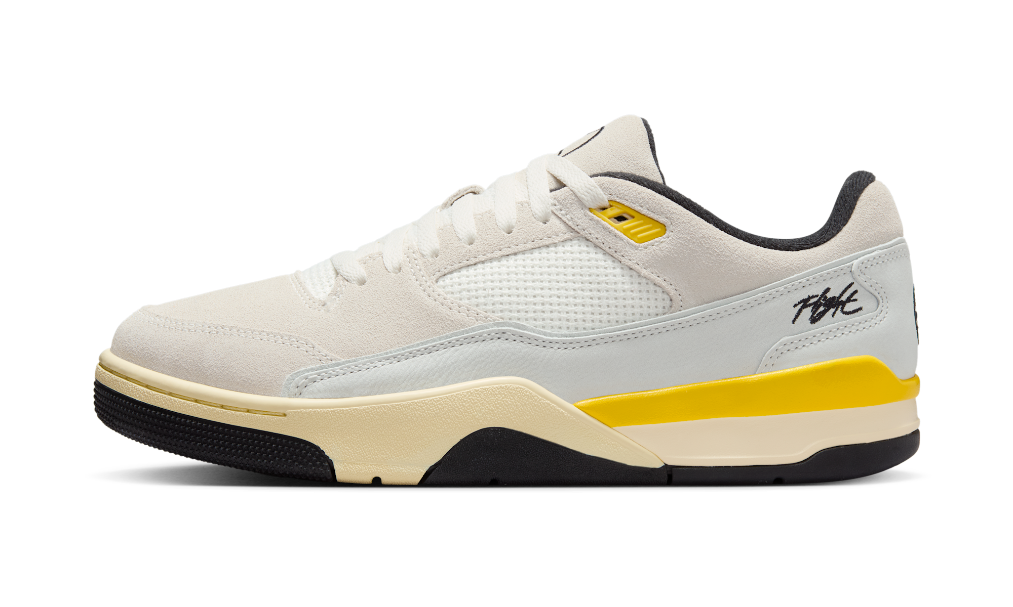 Air Jordan Flight Court Quai 54 Sail Tour Yellow