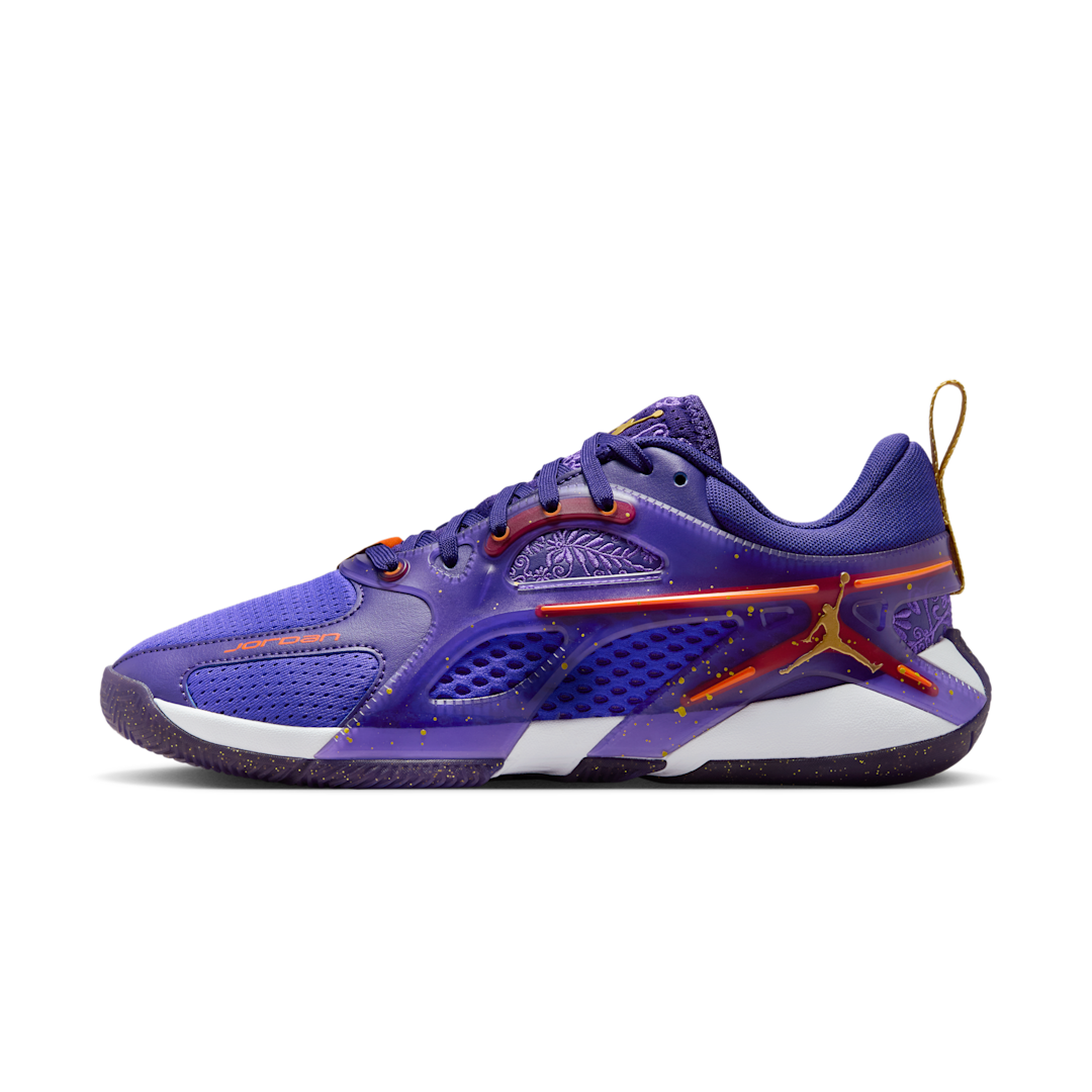 Air Jordan Heir Royalty, Hyper Grape/Metallic Gold/Brilliant Orange/Court Purple (IH7399-500)