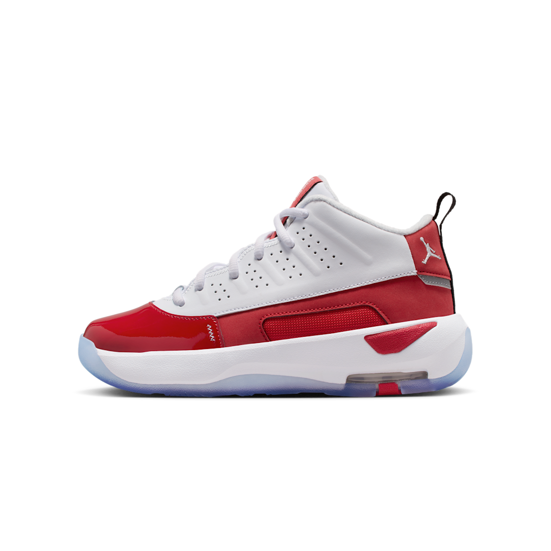 Air Jordan Max Aura 7 White Gym Red Black, White/Gym Red/Black/White (HQ2089-106)