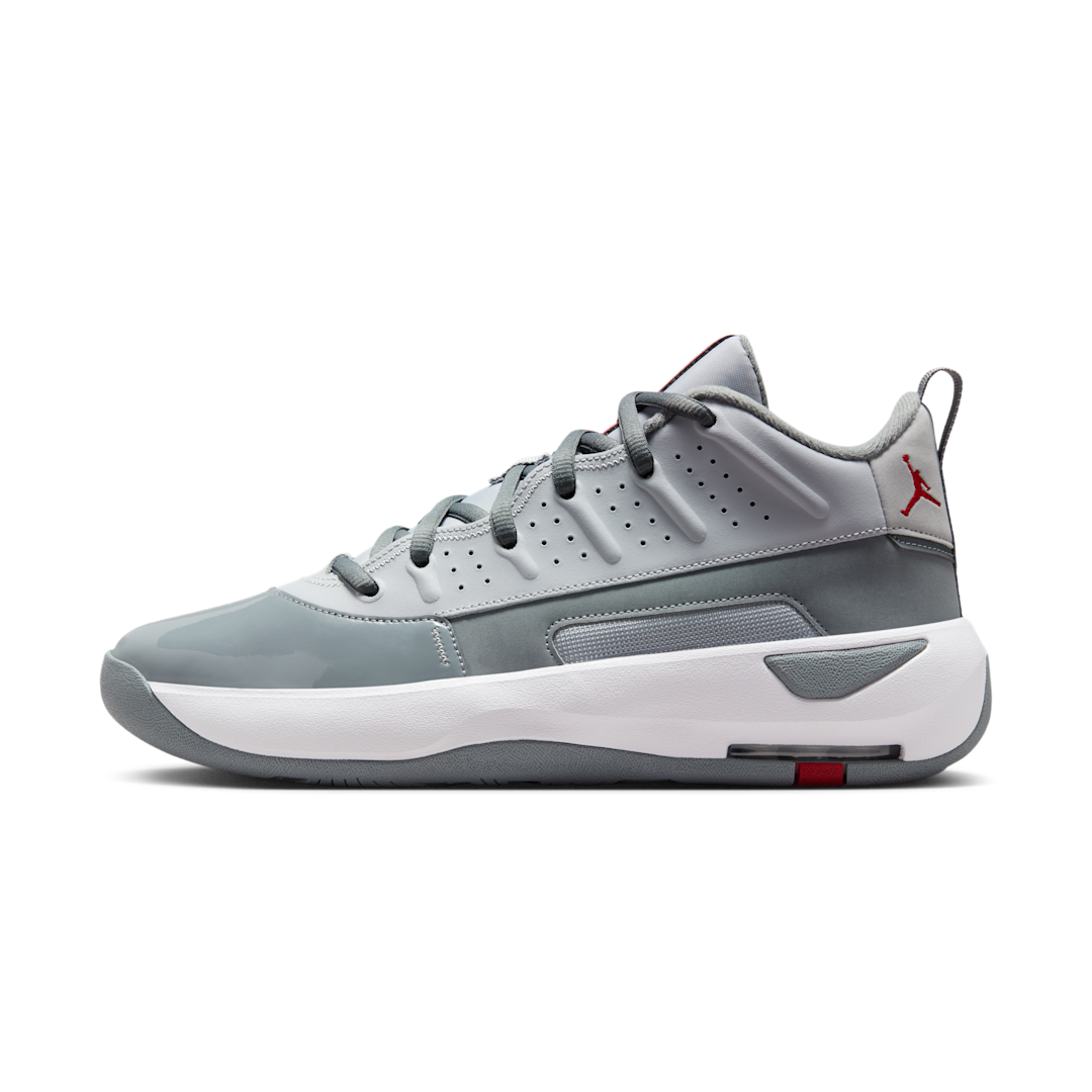 Air Jordan Max Aura 7 Wolf Grey Varsity Red, Wolf Grey/Cool Grey/White/Varsity Red (HQ2091-002)