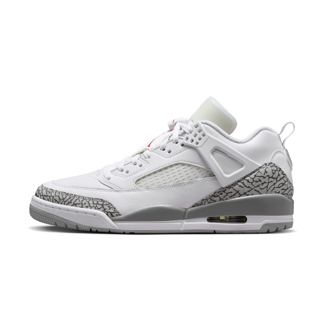 Air Jordan Spizike Low White Cement, White/Varsity Red/Cool Grey/Wolf Grey (IO7724-100)