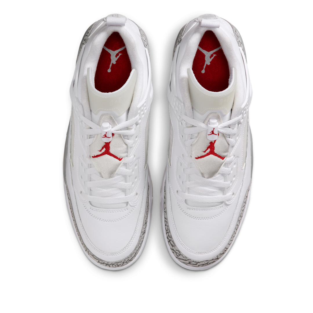 Air Jordan Spizike Low White Cement, White/Varsity Red/Cool Grey/Wolf Grey (IO7724-100)