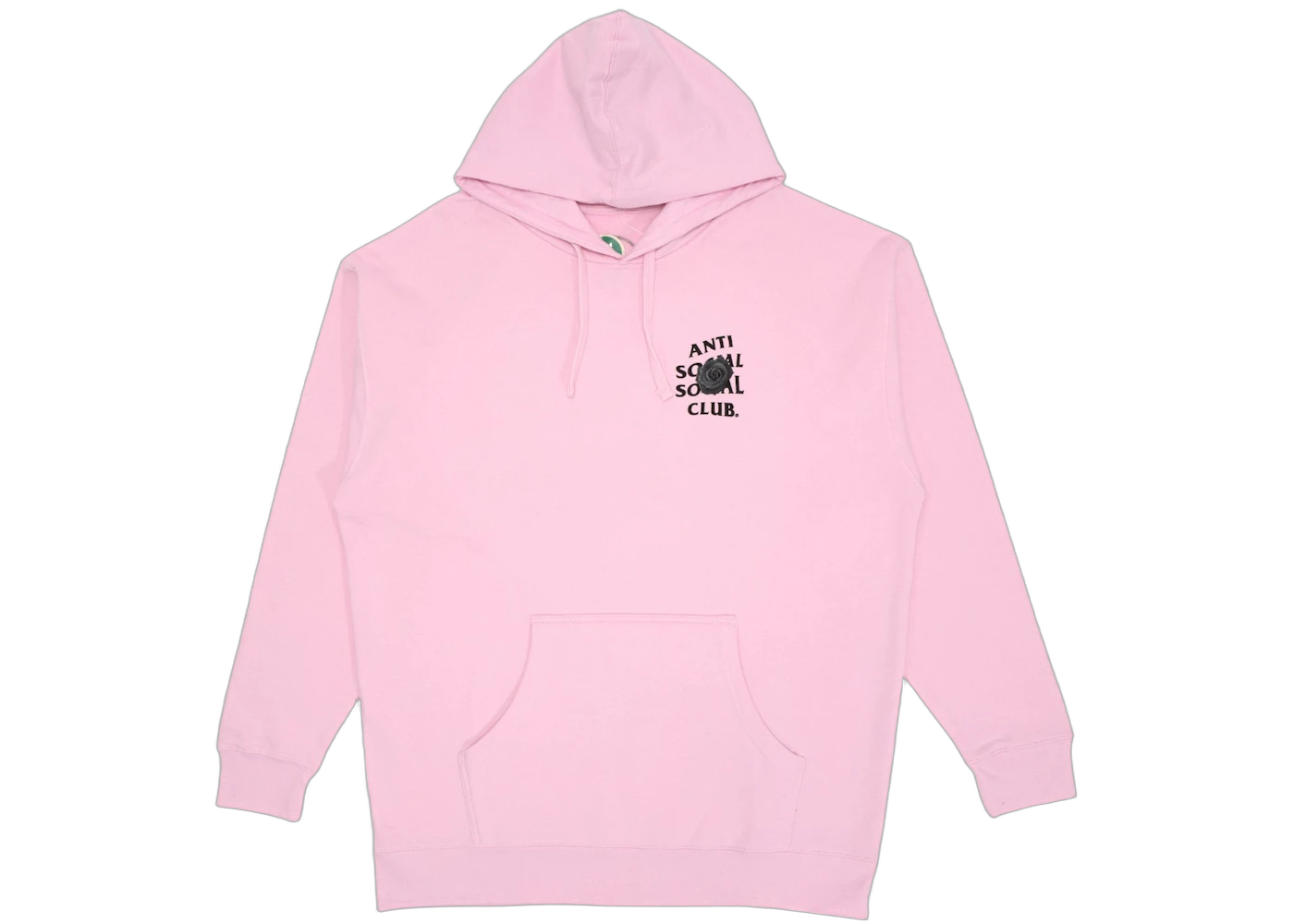 Anti Social Social Club Bat Emoji Hoodie Pink