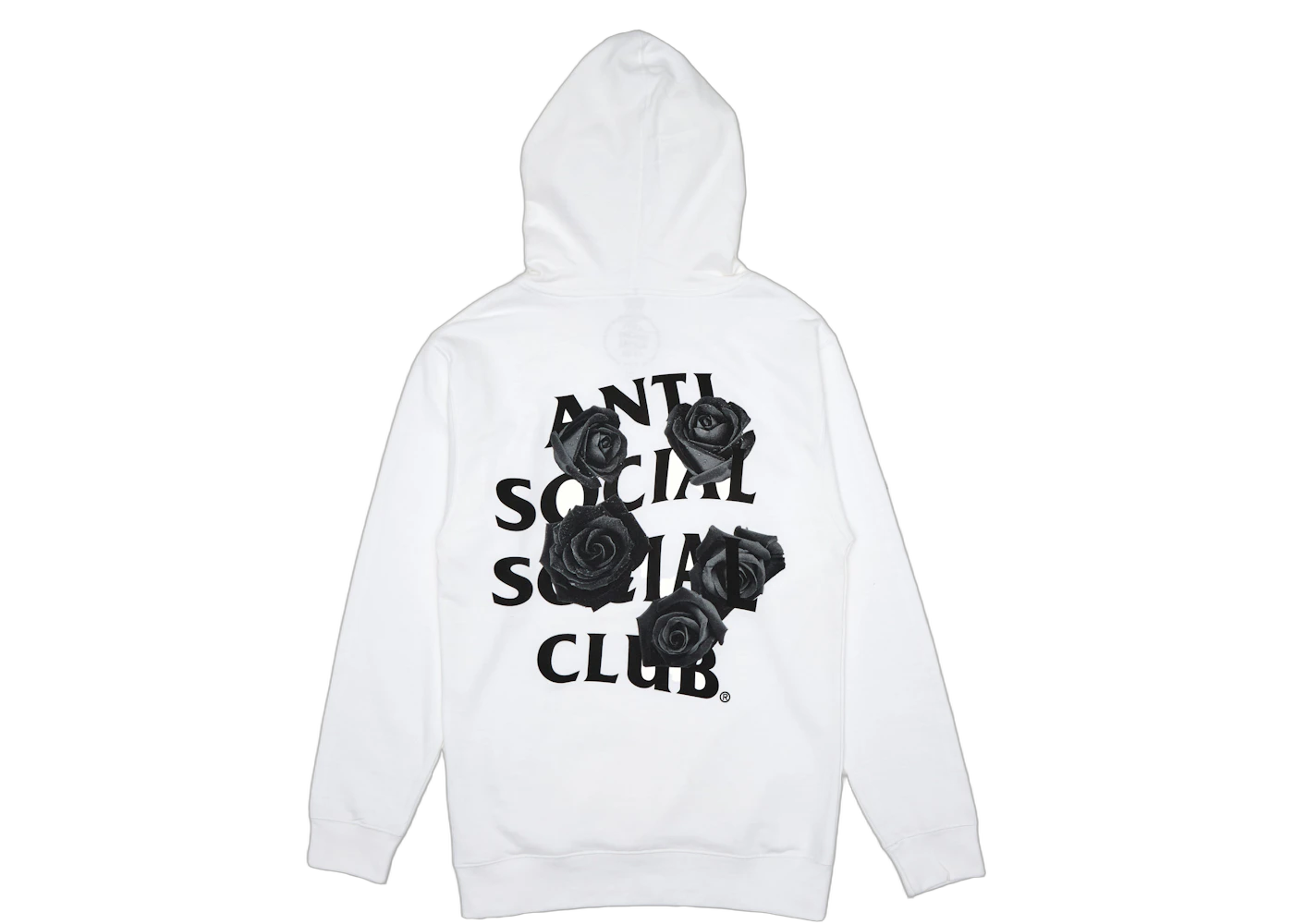 Anti Social Social Club Bat Emoji Hoodie White