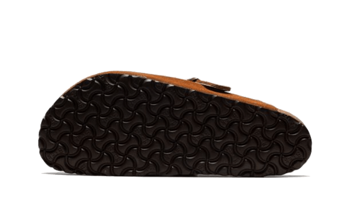 Birkenstock Boston Shearling Suede Leather Mink