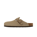 Birkenstock Boston Soft Footbed Suede Taupe