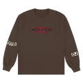 Cactus Jack by Travis Scott Reverse Jack Long-Sleeve T-Shirt Brown