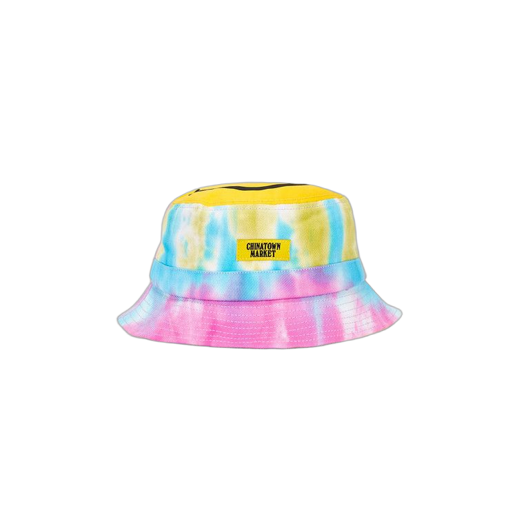Chinatown Market Smiley Tie Dye Bucket Hat Tie Dye