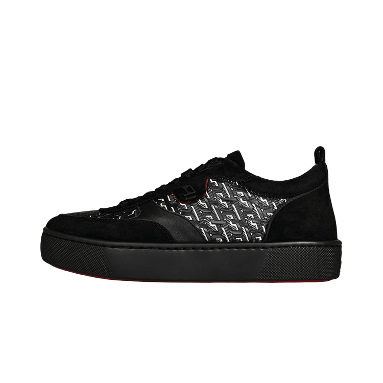 Christian Louboutin Happyrui Flat Black White