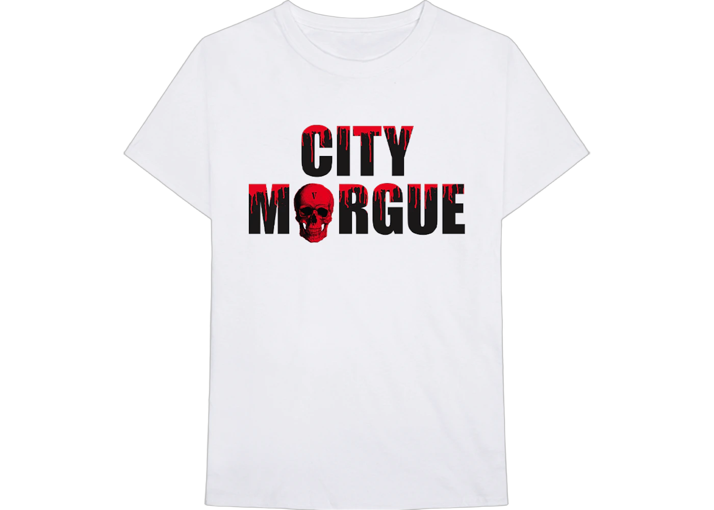 City Morgue x Vlone Dogs Tee White
