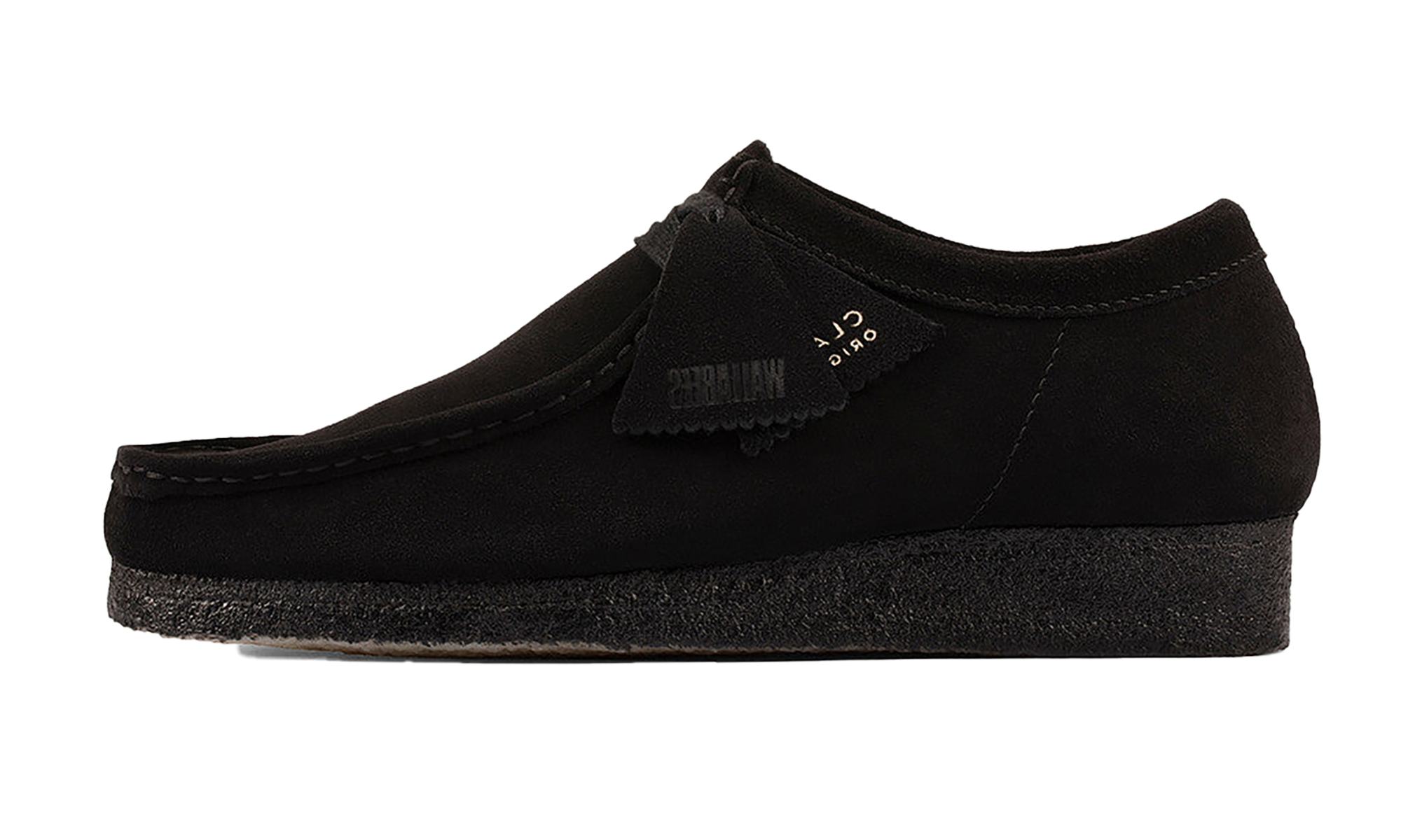Clarks Originals Wallabee Boot Black Suede
