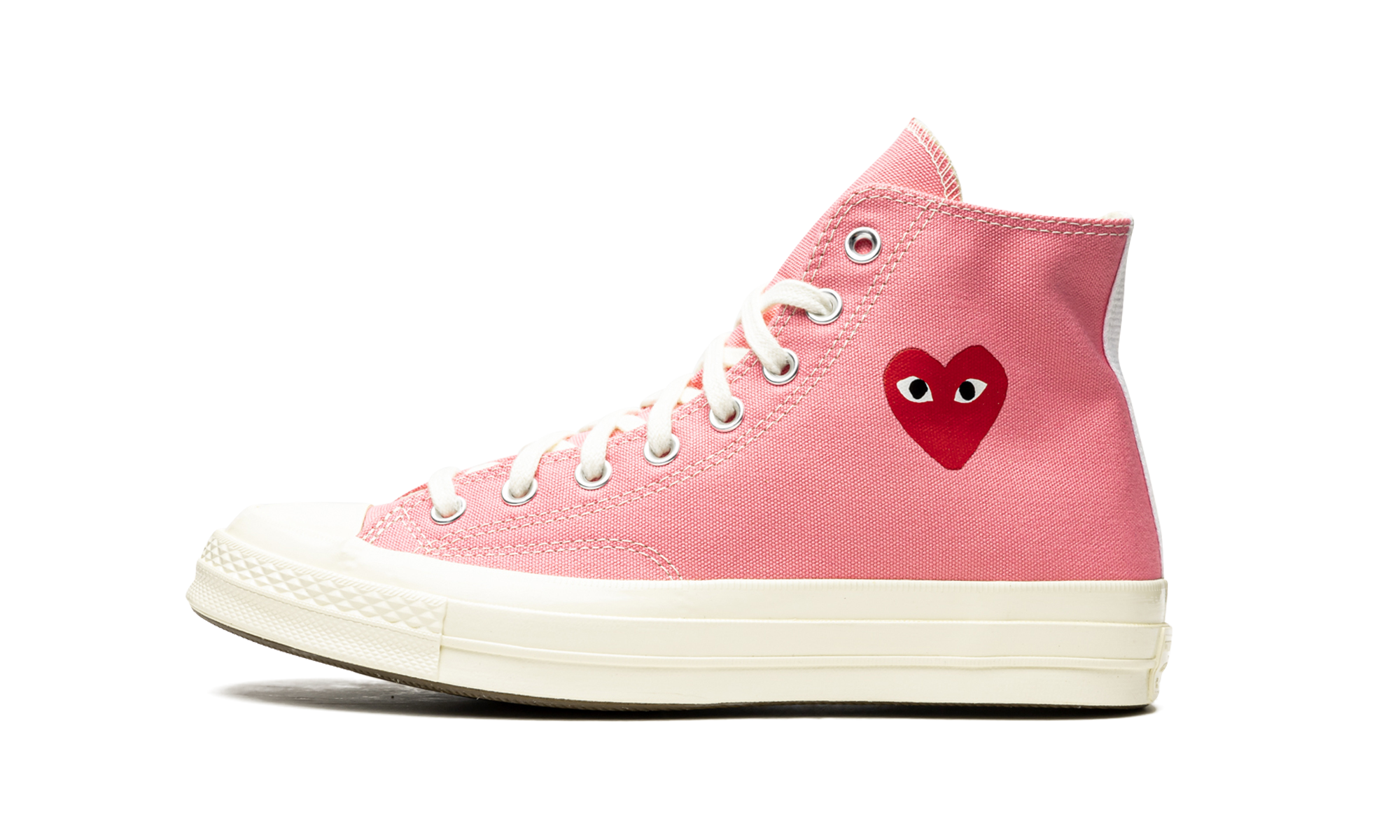 Converse Chuck Taylor All Star 70 Hi Comme des Garcons PLAY Bright Pink