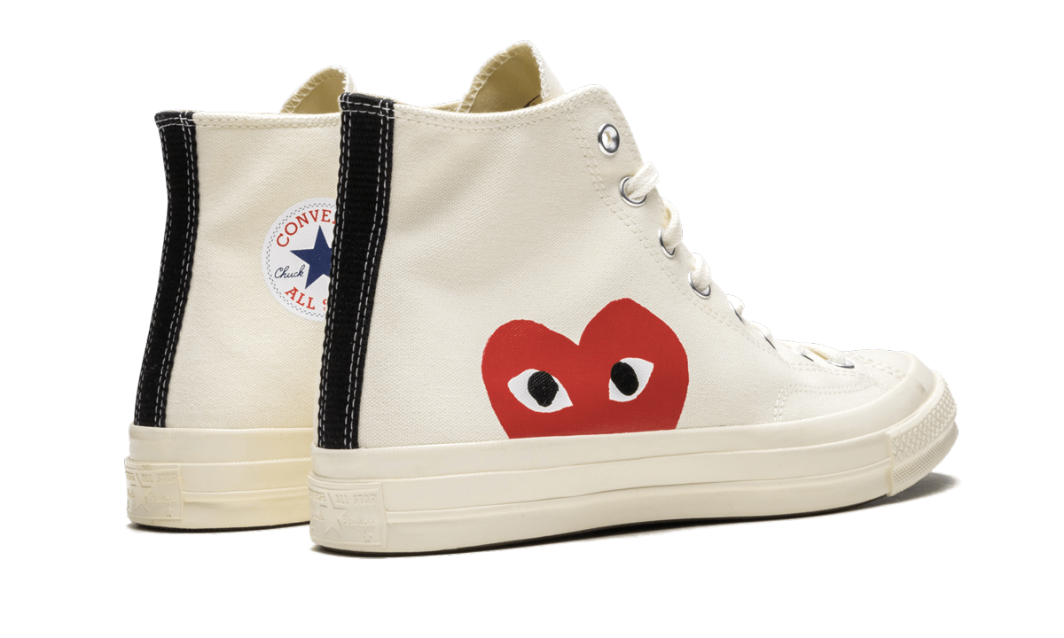 Converse Chuck Taylor All Star 70 Hi Comme des Garcons PLAY White