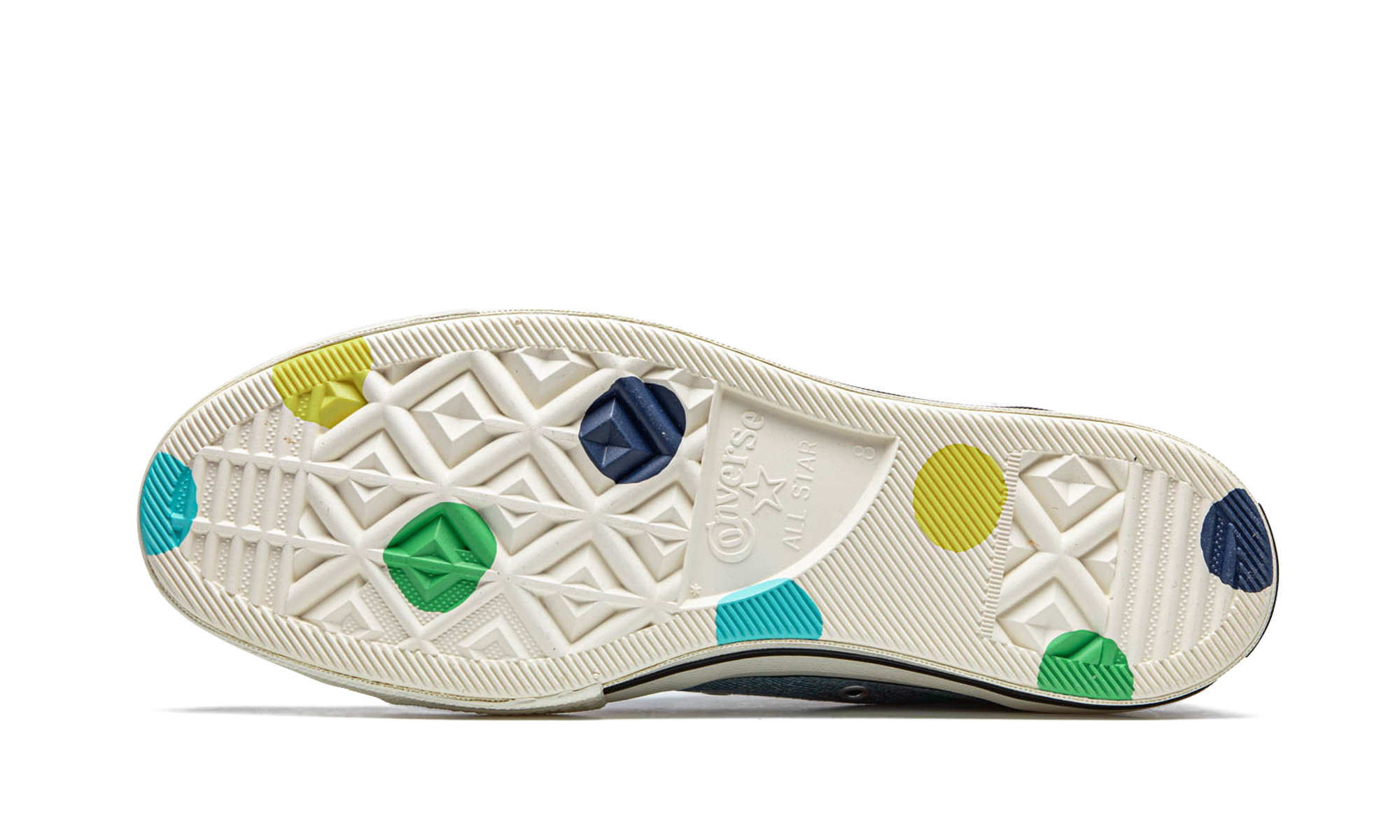 Converse Chuck Taylor All Star 70 Hi Golf Wang Denim Polka Dots