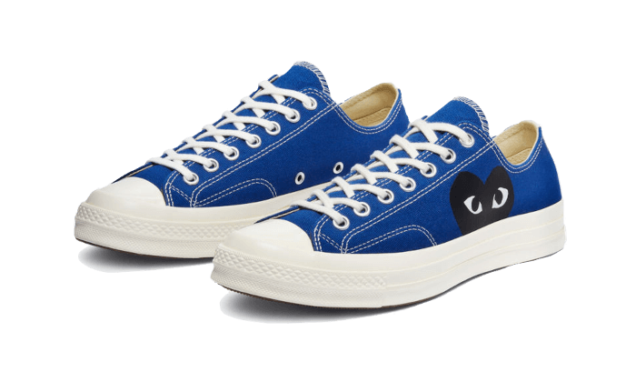 Converse Chuck Taylor All Star 70 Ox Comme des Garcons PLAY Blue Quartz, Blue Quartz/Egret/Black (171848C)