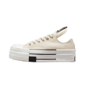 Converse DRKSHDW Chuck Taylor All Star DBL DRKSTAR Ox Rick Owens DRKSTAR Natural Ivory