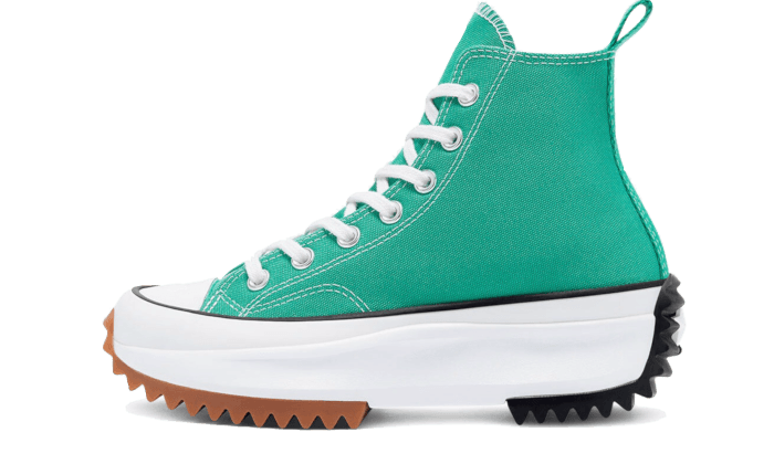 Converse Run Star Hike Hi Court Green Gum
