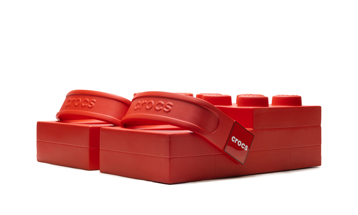 Crocs Brick Clog LEGO Red