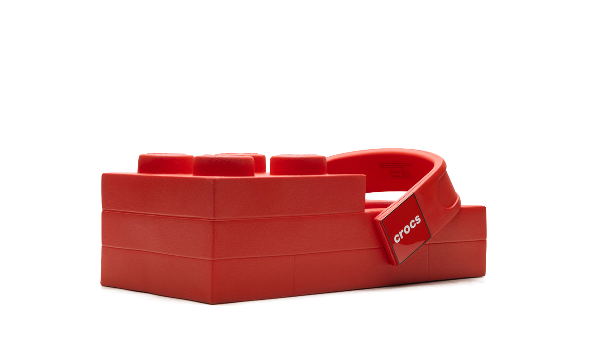 Crocs Brick Clog LEGO Red