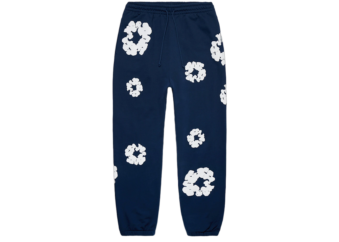 Denim Tears Cotton Wreath Sweatpants Navy, Navy (denim-tears-cotton-wreath-sweatpants-navy)