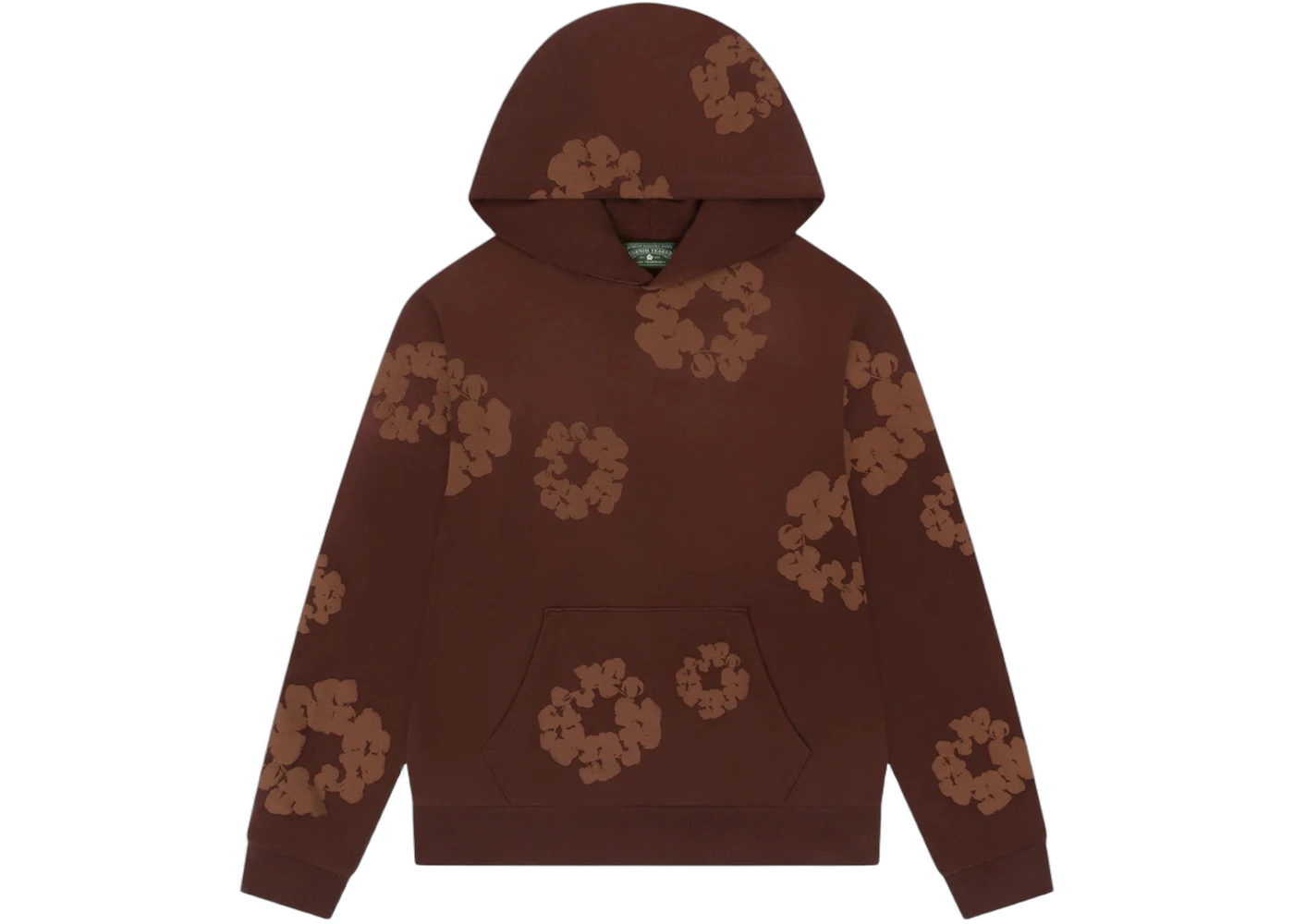 Denim Tears Mono Cotton Wreath Hoodie Brown, Brown (denim-tears-mono-cotton-wreath-hoodie-brown)