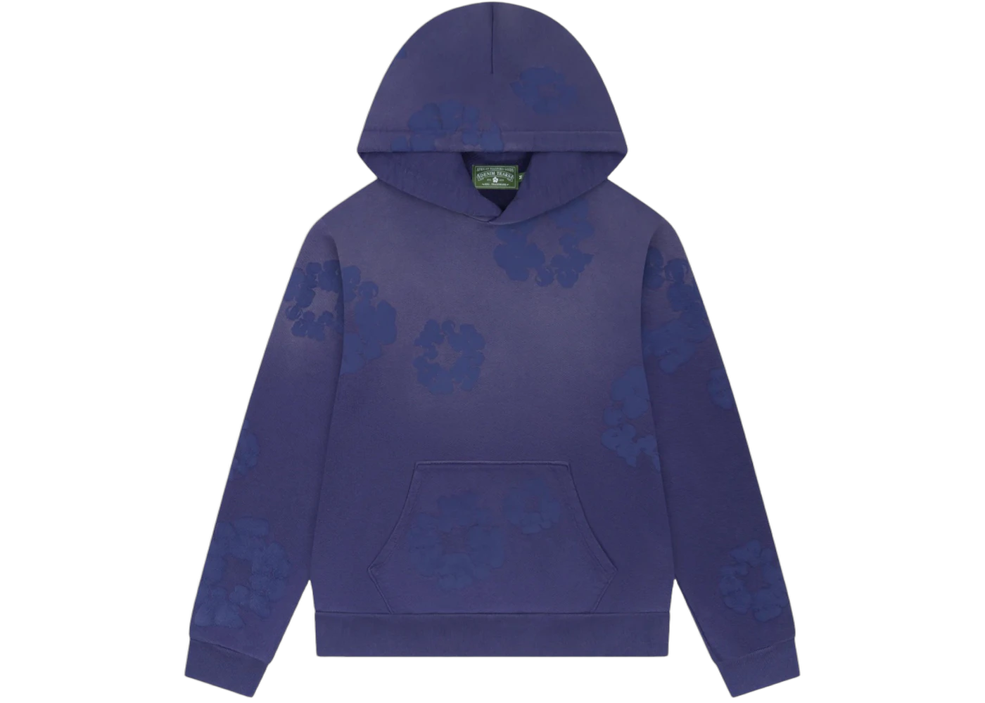 Denim Tears Mono Cotton Wreath Hoodie Washed Blue, Washed Blue (denim-tears-mono-cotton-wreath-hoodie-washed-blue)