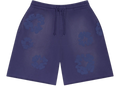 Denim Tears Mono Cotton Wreath Sweat Shorts Washed Blue
