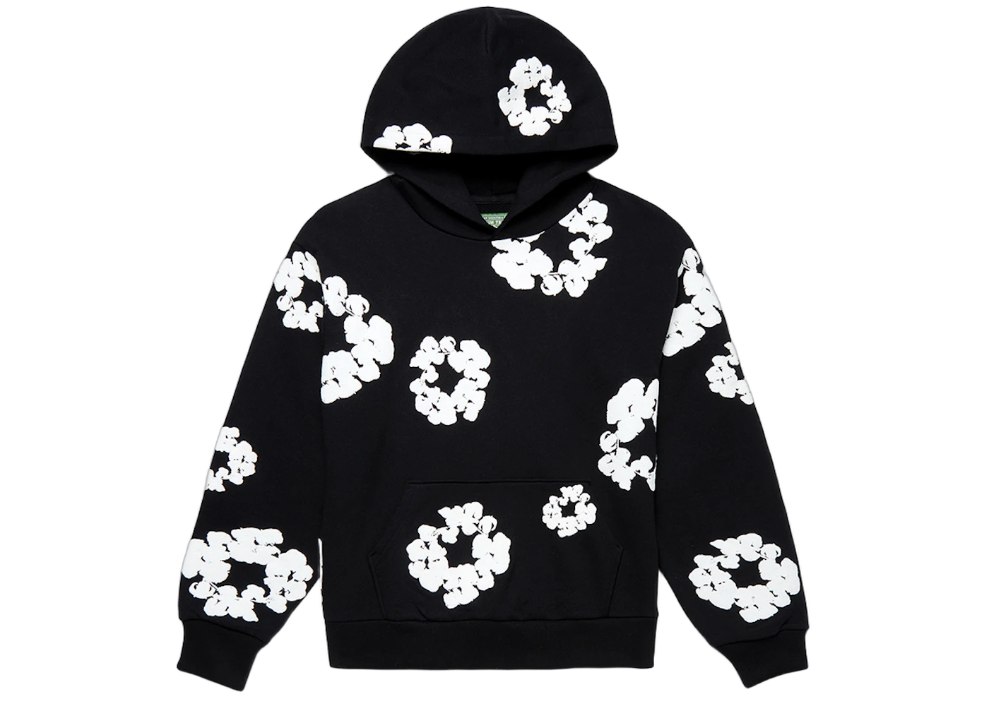 Denim Tears The Cotton Wreath Hoodie Black