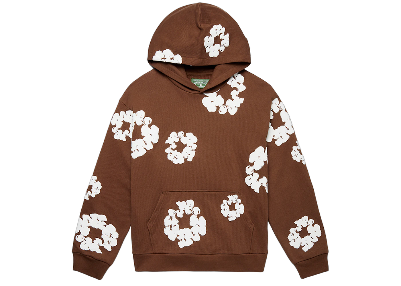 Denim Tears The Cotton Wreath Hoodie Brown, Brown (denim-tears-the-cotton-wreath-sweatshirt-brown)