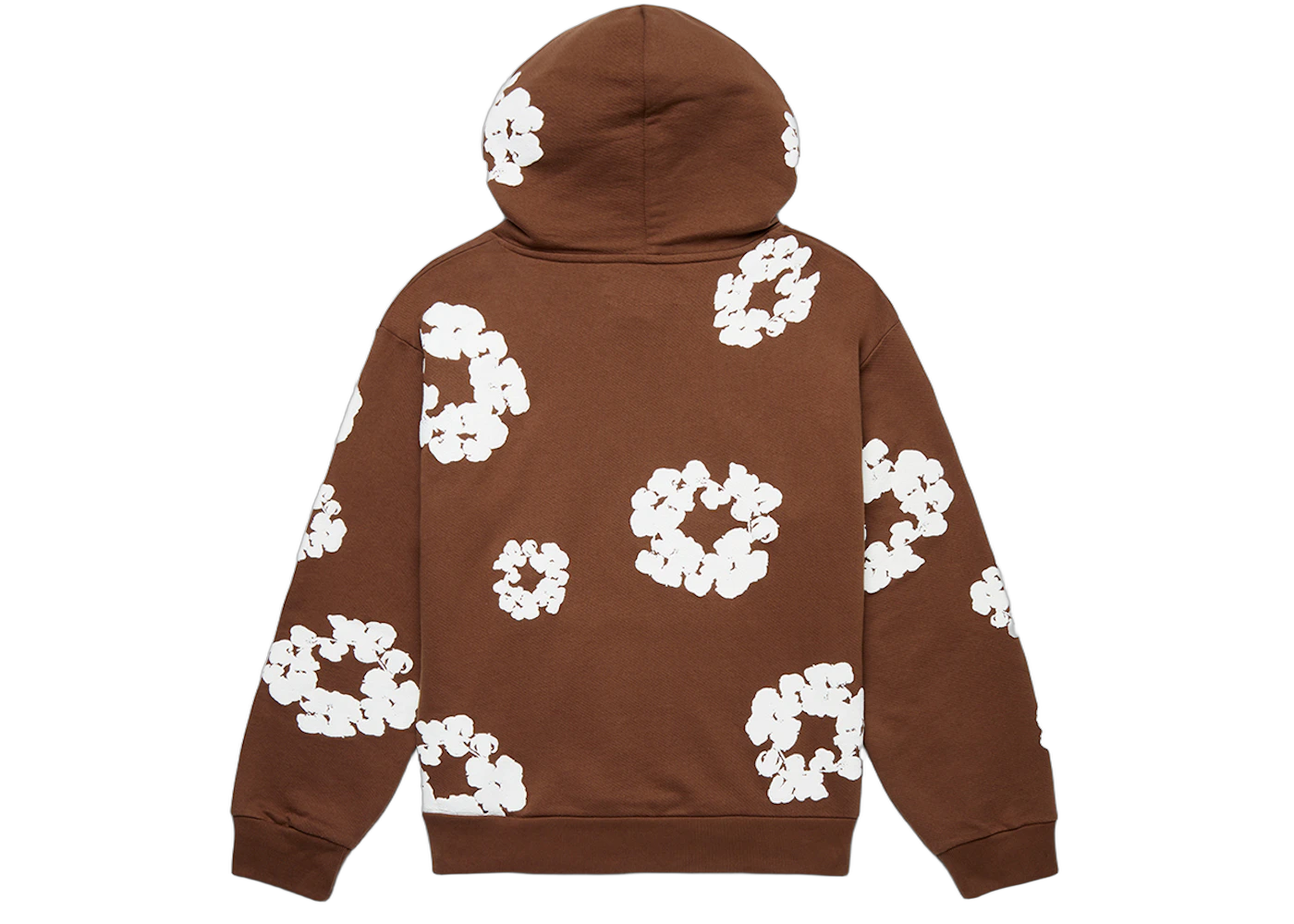 Denim Tears The Cotton Wreath Hoodie Brown, Brown (denim-tears-the-cotton-wreath-sweatshirt-brown)