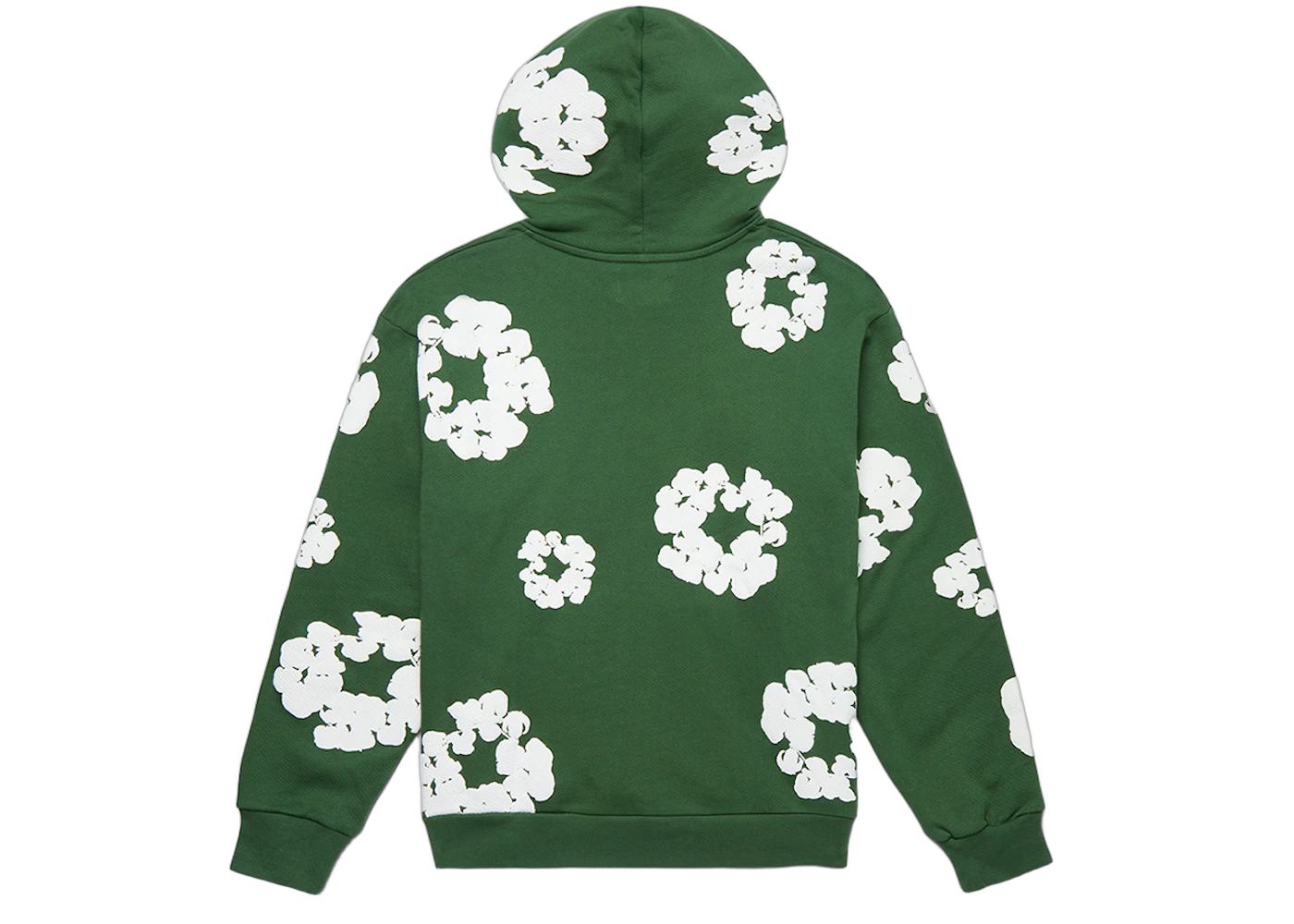 Denim Tears The Cotton Wreath Hoodie Green, Green (denim-tears-the-cotton-wreath-sweatshirt-green)