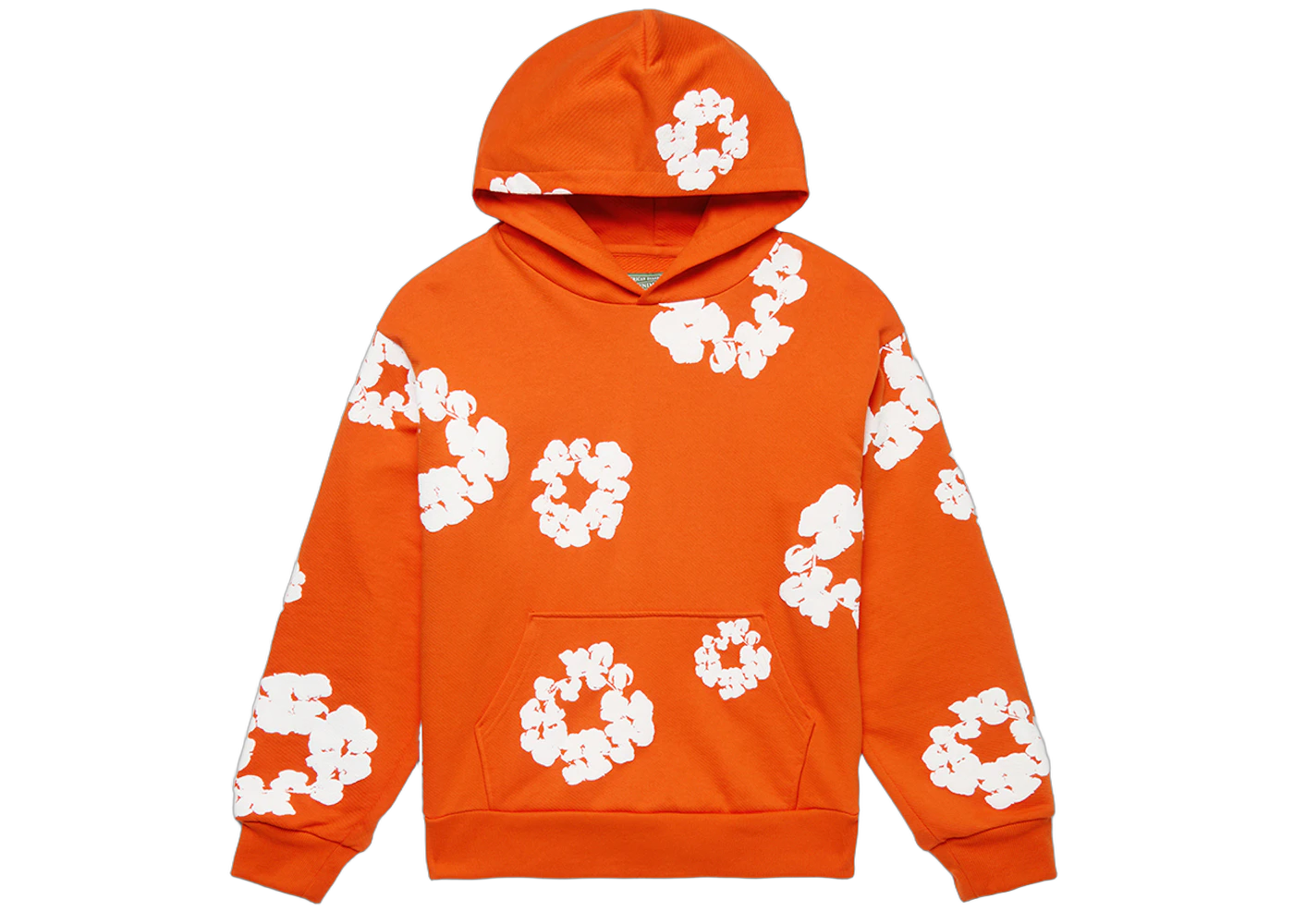 Denim Tears The Cotton Wreath Hoodie Orange, Orange (denim-tears-the-cotton-wreath-sweatshirt-orange)