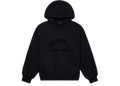 Fear of God Essentials Arch Logo Hoodie Jet Black