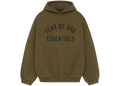 Fear of God Essentials Fleece Hoodie Olive