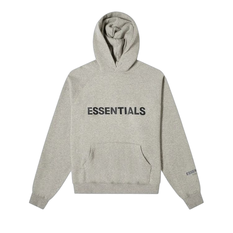 Fear of God Essentials Hoodie Dark Heather Oatmeal