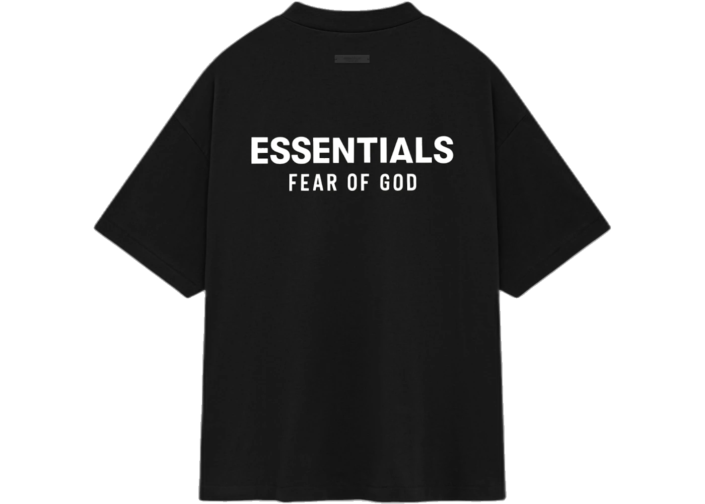 Fear of God Essentials Jersey Crewneck T-Shirt Black, Black (125HO244360F)