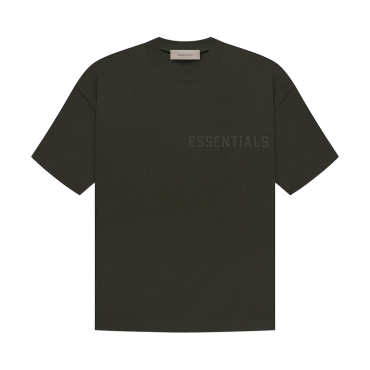 Fear of God Essentials Short-Sleeve Tee Off Black - Sneak
