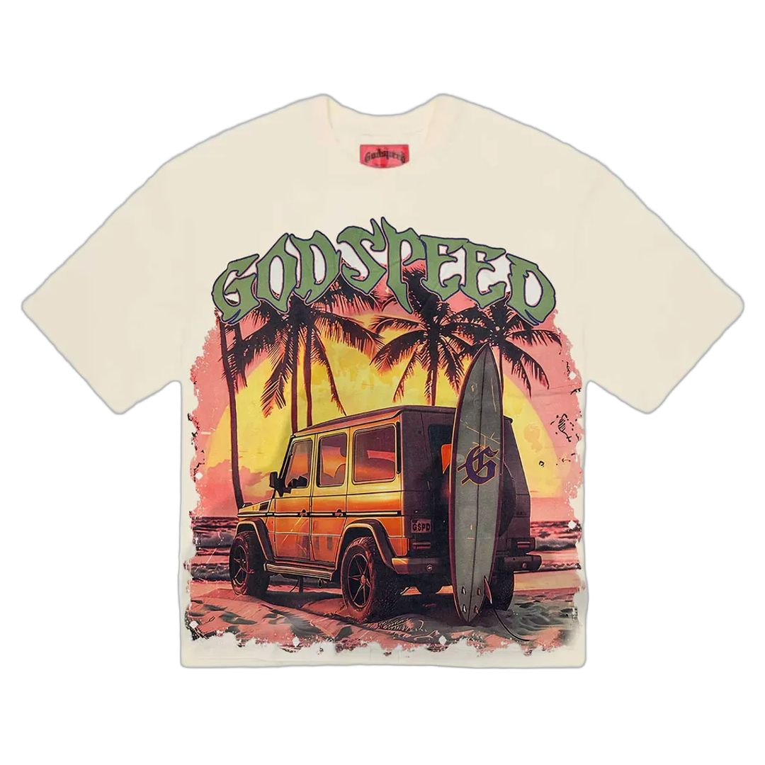 Godspeed Miami G Wagon T-Shirt White