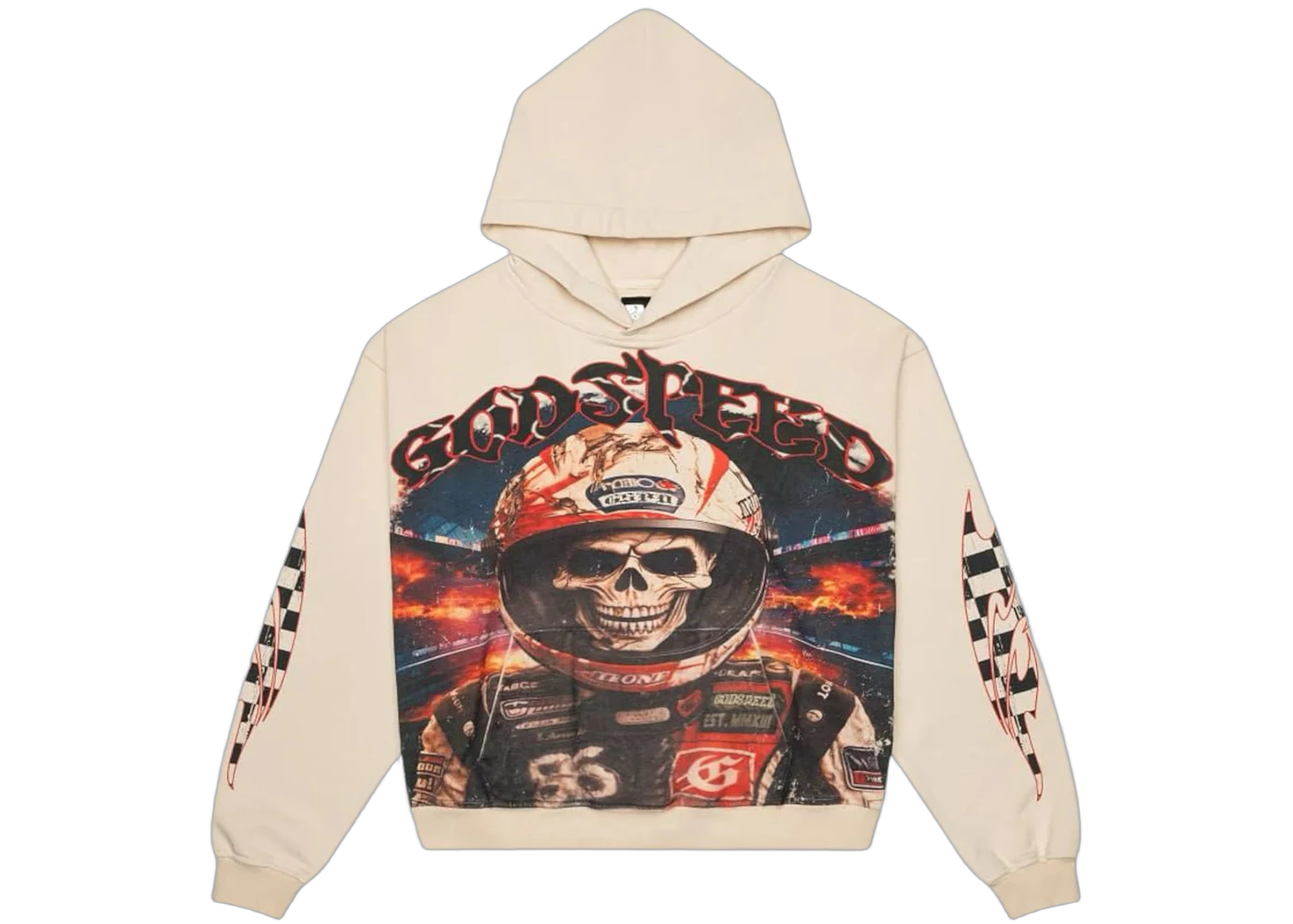 Godspeed Racer Goldie Hoodie Bone