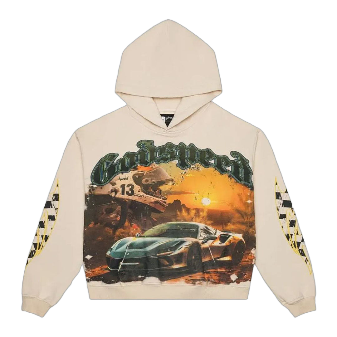 Godspeed Sunset Drift Hoodie Bone