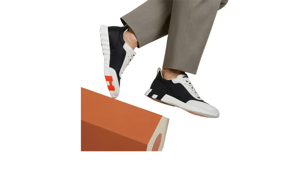 Hermes Paris Bouncing Black White