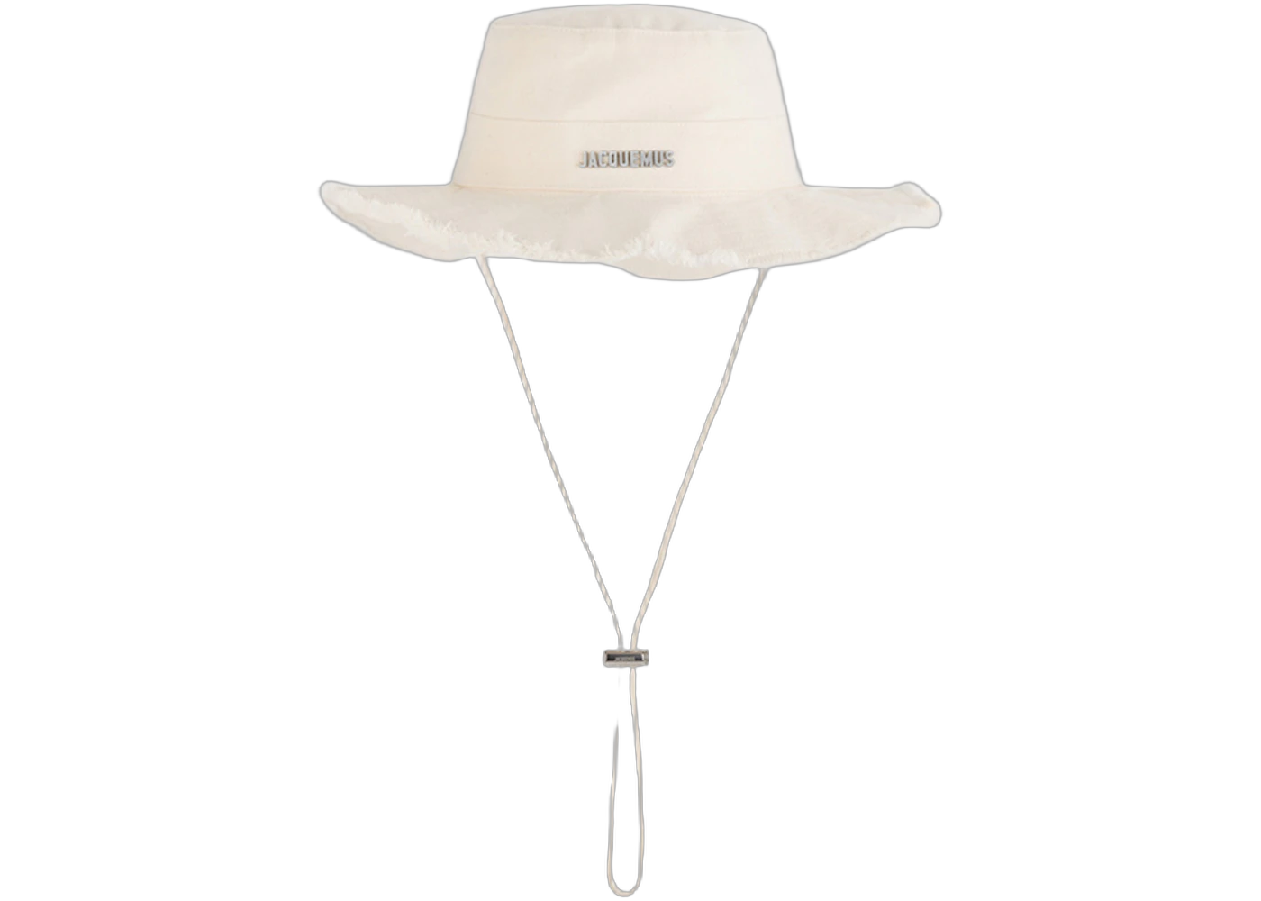 Jacquemus Le Bob Artichaut Large Brim Bucket Hat Off-White