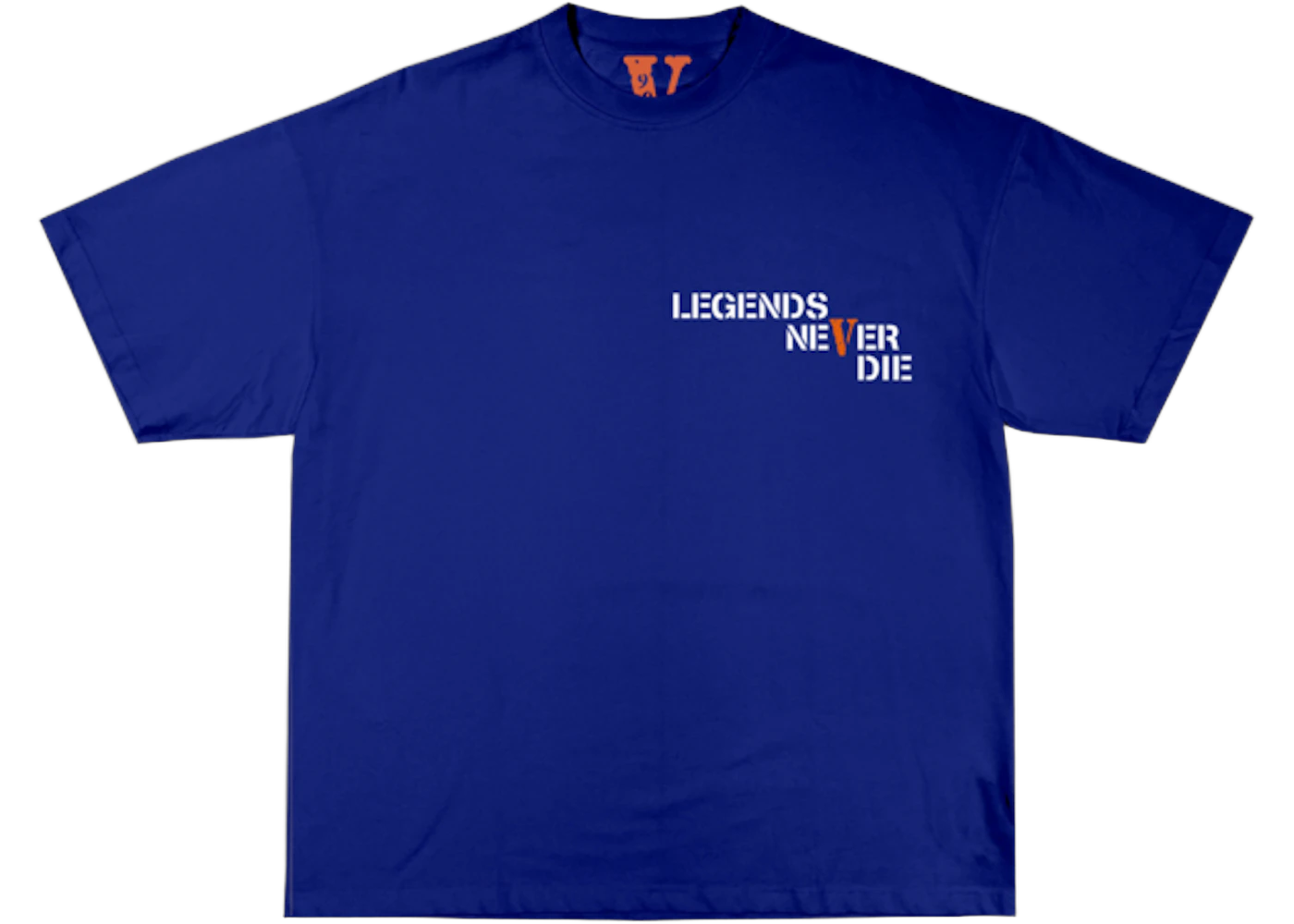 Juice Wrld x Vlone 999 Tee Blue
